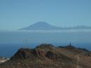 View of Mt Teide from La Gomera